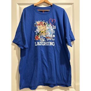 Life is better when you are Laughing T-shirt size 2XL